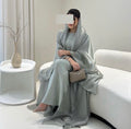 Royale Abaya  | Ice Grey ✨