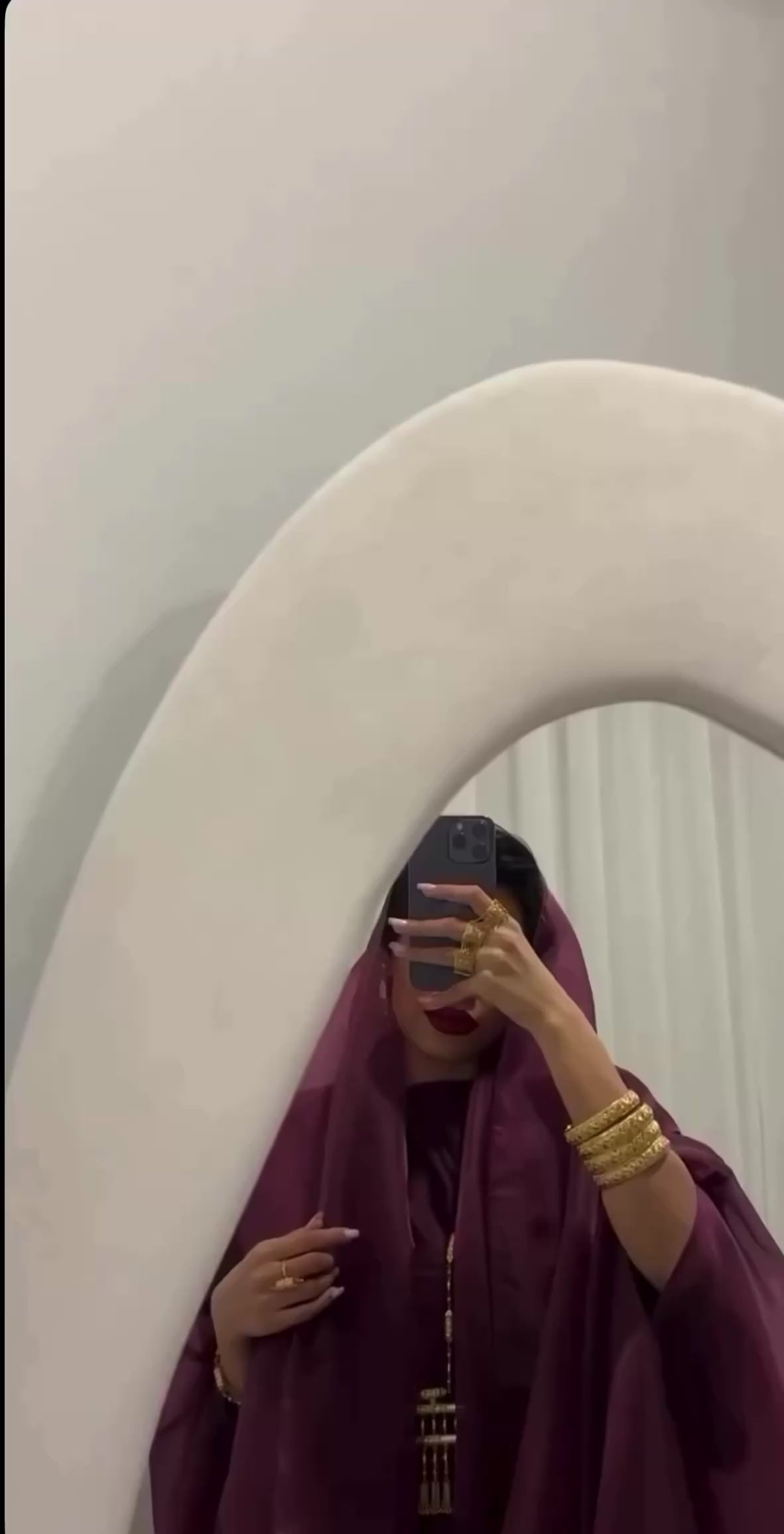 Royale Abaya | Ruby ✨